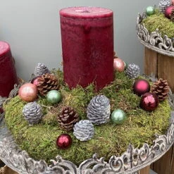 Waldmoos In Der Holzkiste, Ca. 25x13x7 Cm, 4er-Set -Günstiges Gartenambiente Geschäft 066110 Moose Anwendungsbeispiele 4 100798