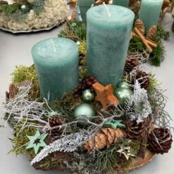 Waldmoos In Der Holzkiste, Ca. 25x13x7 Cm, 4er-Set -Günstiges Gartenambiente Geschäft 066110 Moose Anwendungsbeispiele 5 100796