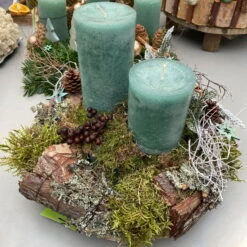 Waldmoos In Der Holzkiste, Ca. 25x13x7 Cm, 4er-Set -Günstiges Gartenambiente Geschäft 066110 Moose Anwendungsbeispiele 6 100797