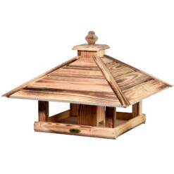 Kiefer-Vogelhaus 'Heat', Geflammt, 49 X 49 X 39 Cm 7 Kiefer-Vogelhaus 'Heat', Geflammt, 49 X 49 X 39 Cm -Günstiges Gartenambiente Geschäft 0910101501 Vogelfutterhaus Heat 3 118881