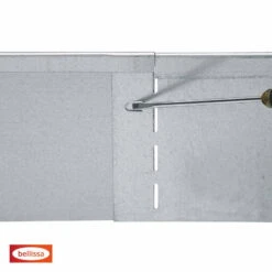 Rasenkante, Silber, Stahl, 118 X 19,5 Cm -Günstiges Gartenambiente Geschäft 0910301041 Rasenkante Metall verzinkt 3 109345