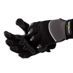 Kölle Arbeitshandschuhe "Esko" Gr. 10, Schwarz, Mit Fingerschutz -Günstiges Gartenambiente Geschäft 0910703029 Koelle Arbeitshandschuh Esko Gr10 schwarz mit Fingerschutz 4 16791