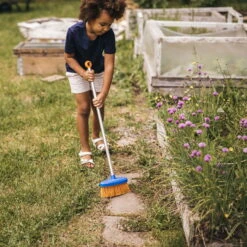 Fiskars Besen, Blau/orange -Günstiges Gartenambiente Geschäft 0920100705 MyFirst Fiskars Besen 3 104042 1
