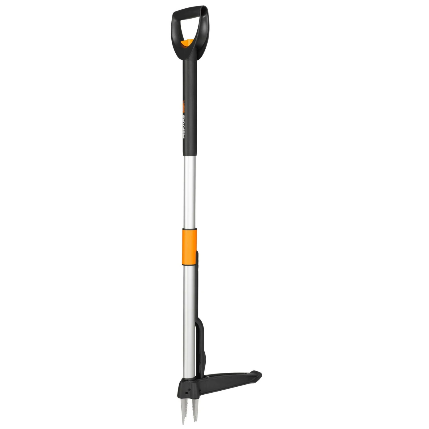 Fiskars SmartFit Teleskop-Unkraut-Stecher, Schwarz/orange, Länge 99-119 Cm 5 Fiskars SmartFit Teleskop-Unkraut-Stecher, Schwarz/orange, Länge 99-119 Cm – Bild 5