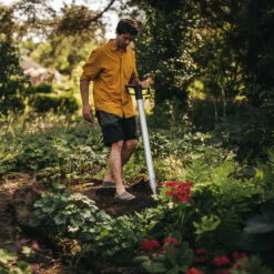Blumenzwiebel-Pflanzer Xact, Schwarz/orange, Ca. 105 X 30 X 31 Cm -Günstiges Gartenambiente Geschäft 0920101167 xact blumenzwiebel pflanzer 2 118043
