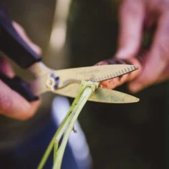 Gemüseschere Solid™ SP240, Schwarz/orange, Ca. 20 X 2 X 9 Cm -Günstiges Gartenambiente Geschäft 0920300733 solid gemuese schere sp240 4 118065