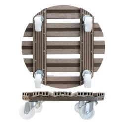 Multi Roller WPC, Tragkraft 150 Kg, Taupe, Ca. 11 X 39 X 39 Cm 10 Multi Roller WPC, Tragkraft 150 Kg, Taupe, Ca. 11 X 39 X 39 Cm -Günstiges Gartenambiente Geschäft 0920600508 multi roller wpc taupe 1 116703