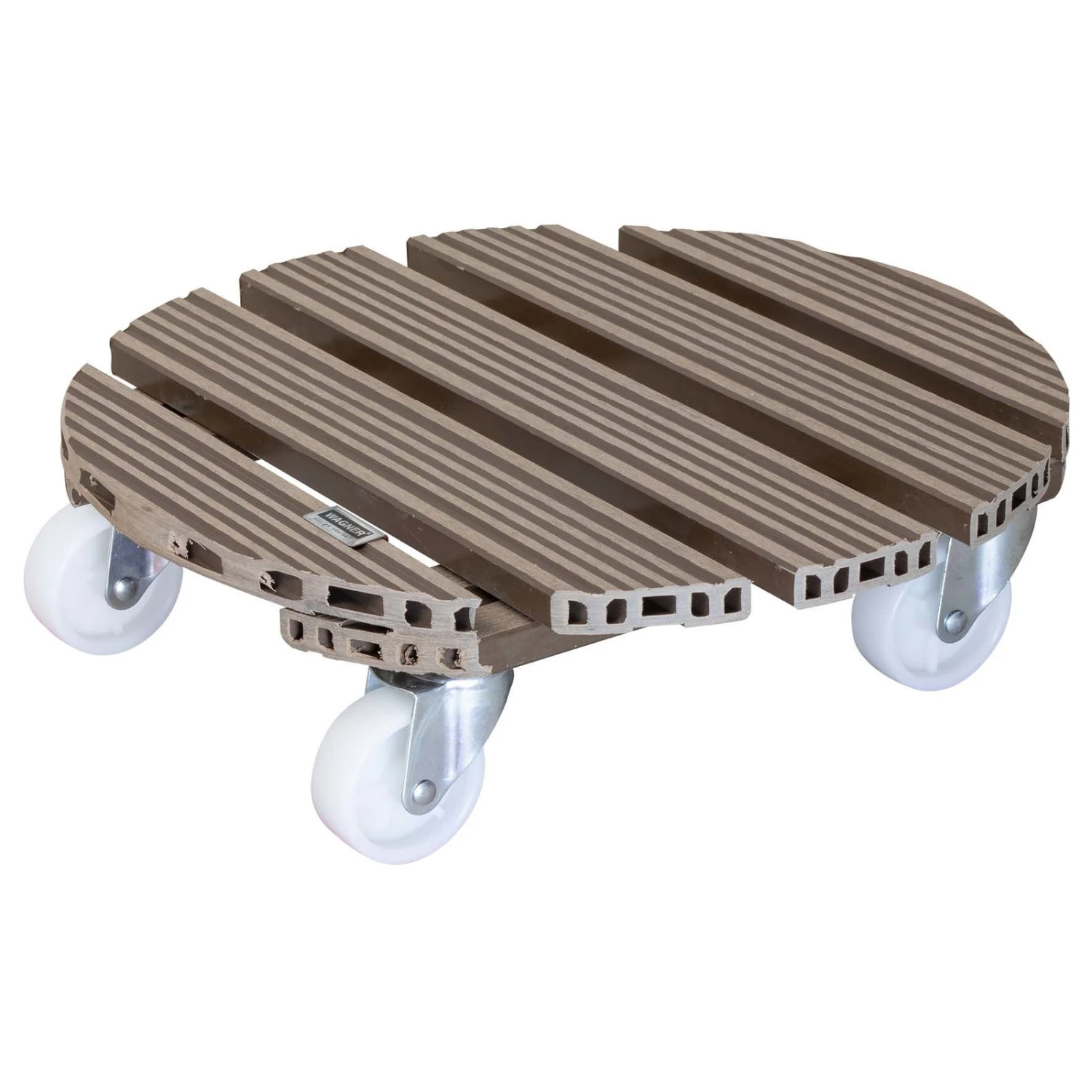 Multi Roller WPC, Tragkraft 150 Kg, Taupe, Ca. 11 X 39 X 39 Cm 1 Multi Roller WPC, Tragkraft 150 Kg, Taupe, Ca. 11 X 39 X 39 Cm