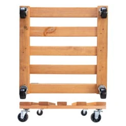 Multi Roller, Tragkraft 120 Kg, Hellbraun, Ca. 10 X 38 X 38 Cm -Günstiges Gartenambiente Geschäft 0920600514multi roller kiefer kastanie 1 116715