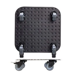 Pflanzenroller 'Alaska', Tragkraft 150 Kg, Anthrazit, Alu, 7 X 29 X 29 Cm -Günstiges Gartenambiente Geschäft 0920600517 pflanzenroller alaska 1 116727