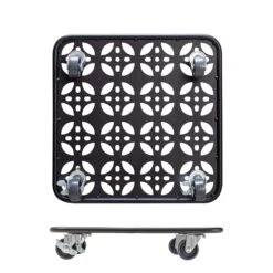 Pflanzenroller GH0936/0937, Tragkraft 80 Kg, Schwarz, Ø 30 Cm 10 Pflanzenroller GH0936/0937, Tragkraft 80 Kg, Schwarz, Ø 30 Cm -Günstiges Gartenambiente Geschäft 0920600521 pflanzenroller 1 116751