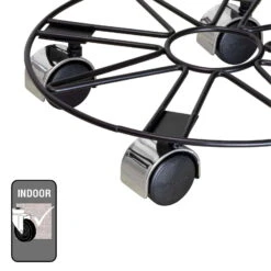 Multi Roller GH0938, Tragkraft 60 Kg, Schwarz, Ø 30 Cm -Günstiges Gartenambiente Geschäft 0920600532 multi roller 5 116783