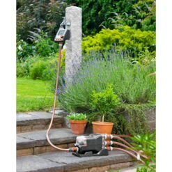 Wasserverteiler, Gardena, Bis 6 Anschlussgeräte, Für Bewässerungscomputer -Günstiges Gartenambiente Geschäft 0930101138 Wasserverteiler automatic 3 61560