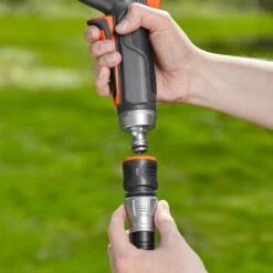 Wasserstop, Gardena, 1/2" - 5/8", Kunststoff-Metall-Ausführung -Günstiges Gartenambiente Geschäft 0930101359 Premium Wasserstop lose 1 2 Zoll 5 8 Zoll 3 61524