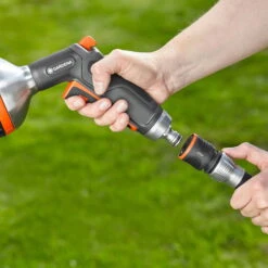 Wasserstop, Gardena, 1/2" - 5/8", Kunststoff-Metall-Ausführung -Günstiges Gartenambiente Geschäft 0930101359 Premium Wasserstop lose 1 2 Zoll 5 8 Zoll 4 61523