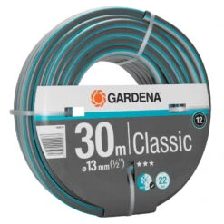 PVC-Gartenschlauch Von Gardena, Druckfest, Formstabil, Länge 30 M, Ø 13 Mm -Günstiges Gartenambiente Geschäft 0930200405 Classic Schlauch 13mm 12 30m ohne Systemteile 2 61616