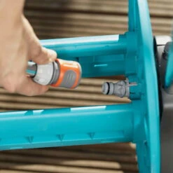 Schlauchwagen AquaRoll S, Gardena, Schlauchlängen Bis 15 M -Günstiges Gartenambiente Geschäft 0930200441 Schlauchwagen Aqua Roll S Set kpl mit 20m Schlauch und Systemteilen 7 61594