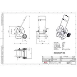 Schlauchwagen Forever, Metall, Schlauchdurchmesser 13/16/19/ 25 Mm 11 Schlauchwagen Forever, Metall, Schlauchdurchmesser 13/16/19/ 25 Mm -Günstiges Gartenambiente Geschäft 0930200465 Schlauchwagen Forever Metall D13 16 19mm 6 61944