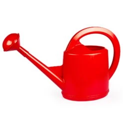 Stöckli Gießkanne, Rot, Mit Brausekopf, Kunststoff -Günstiges Gartenambiente Geschäft 0930401296 Damengiesskanne 7l mit Brause rot3 74255