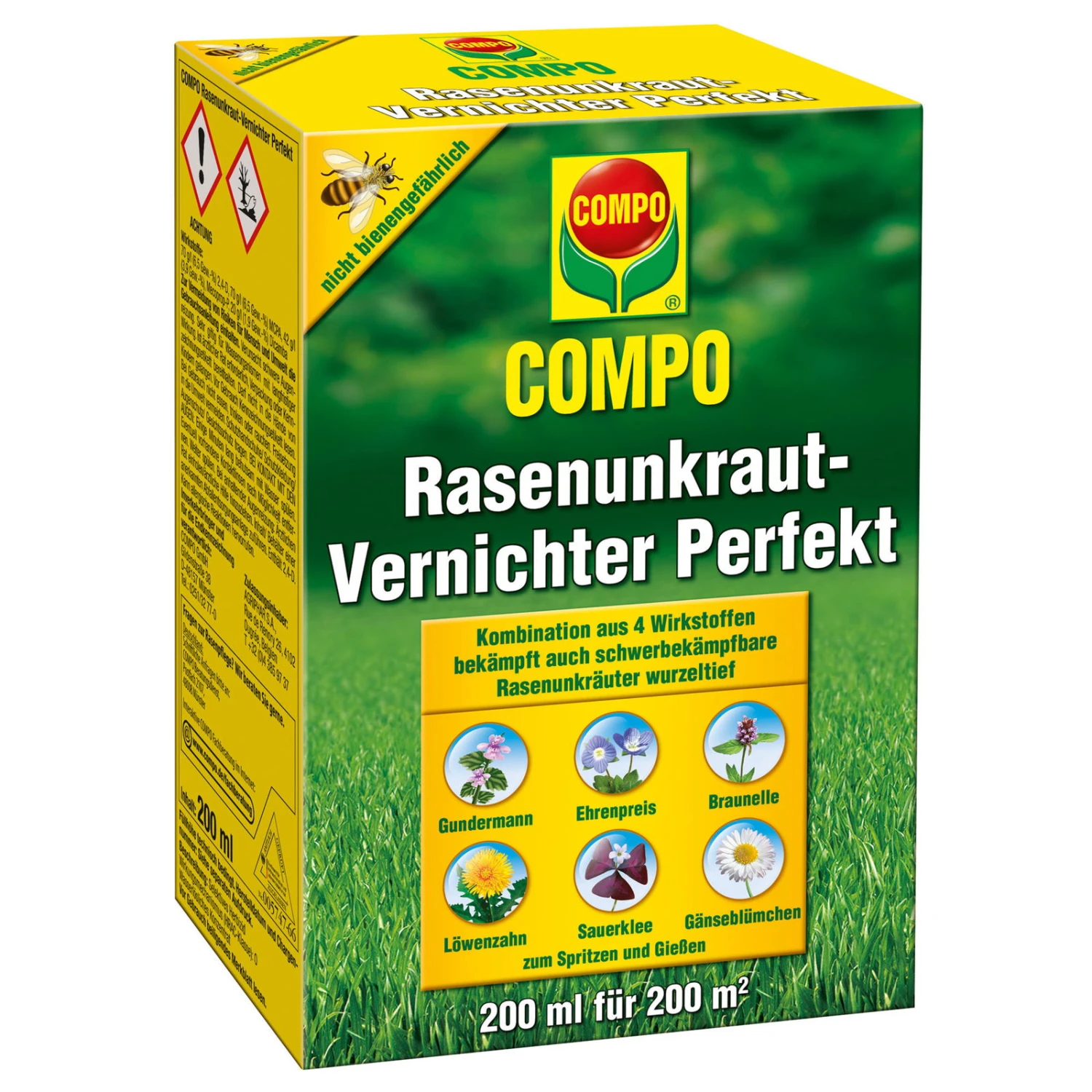 Compo Rasenunkraut-Vernichter Perfekt, 200 Ml 1 Compo Rasenunkraut-Vernichter Perfekt, 200 Ml