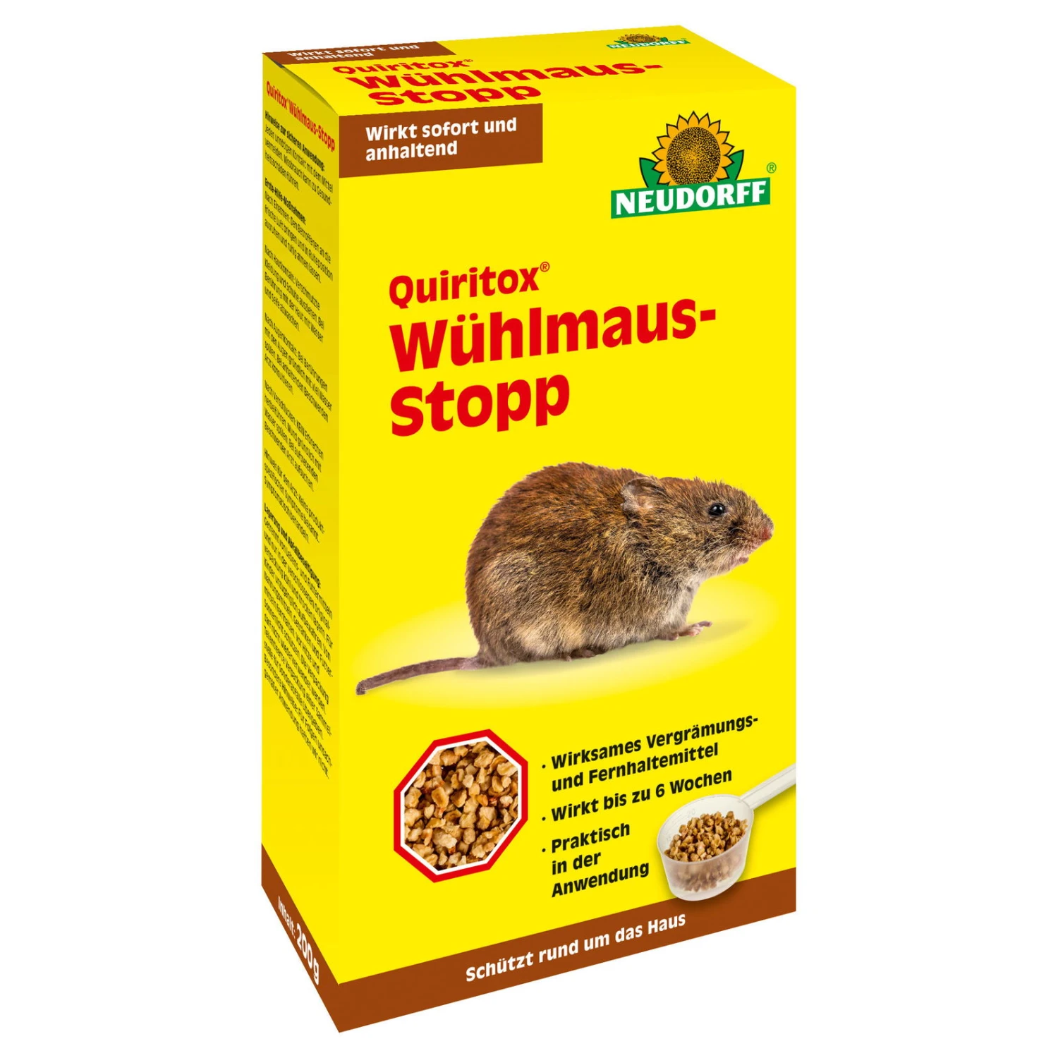 Quiritox Wühlmaus-Stopp, 200 G 1 Quiritox Wühlmaus-Stopp, 200 G