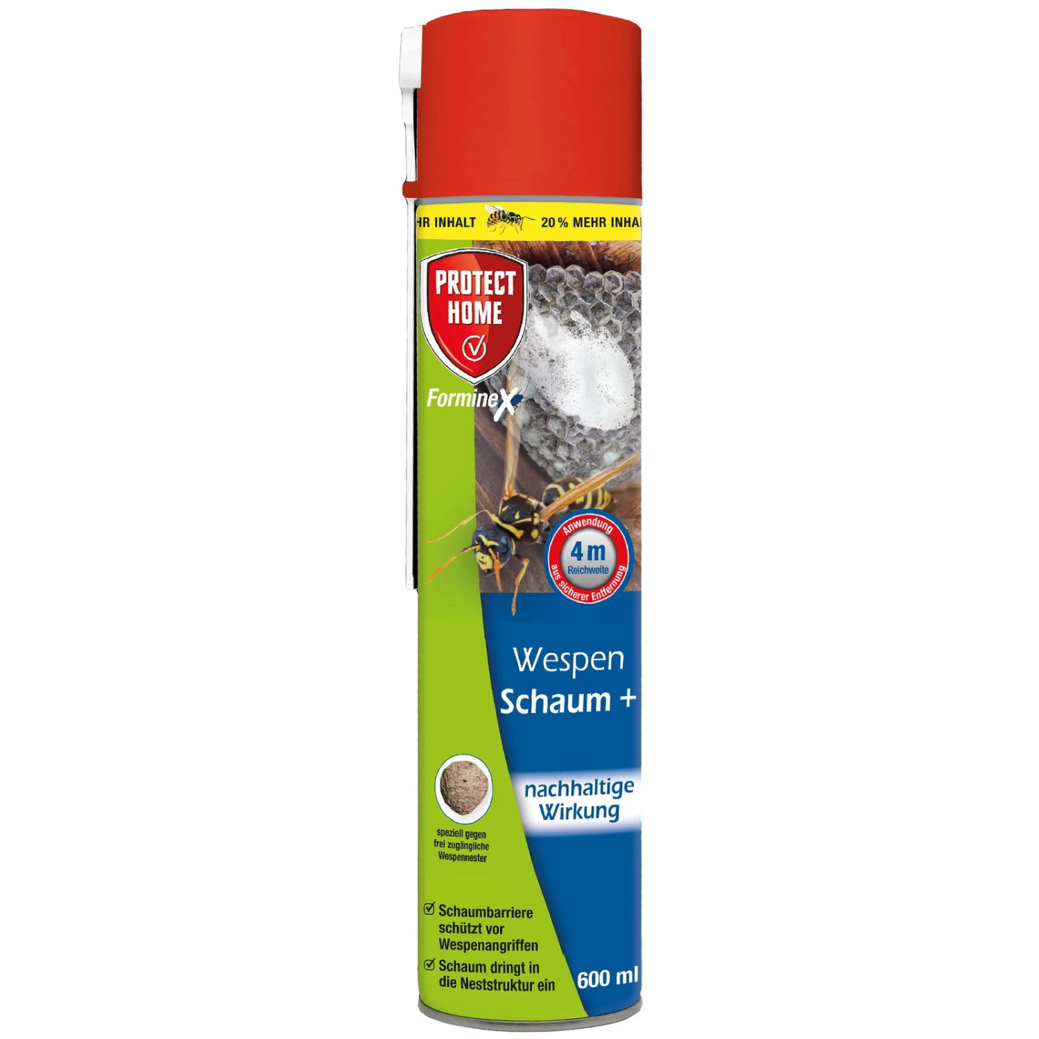 Protect Home FormineX Wespen-Schaum, 600 Ml 1 Protect Home FormineX Wespen-Schaum, 600 Ml