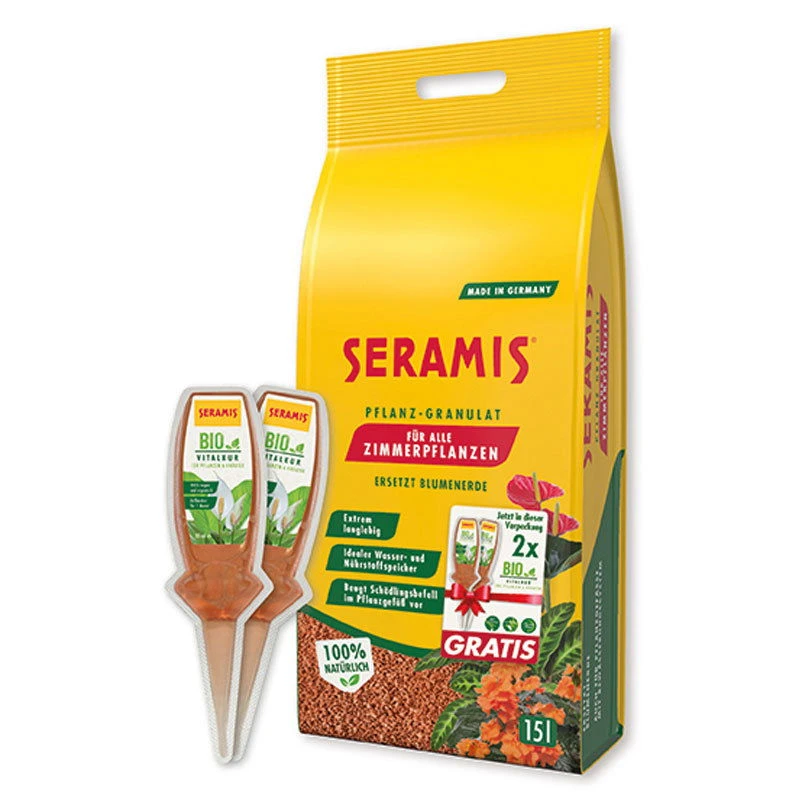 Pflanzgranulat Für Zimmerpflanzen, 15 Liter, Inkl. 2x Gratis-Vitalkur 1 Pflanzgranulat Für Zimmerpflanzen, 15 Liter, Inkl. 2x Gratis-Vitalkur
