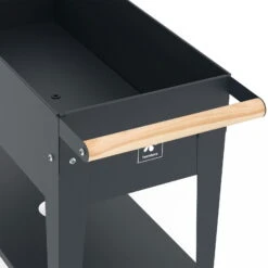 Hochbeet-Trolley Mit Rädern, Anthrazit, Metall, 75 X 35 X 80 Cm, 47 L -Günstiges Gartenambiente Geschäft 0980250141 Urban Garden Trolly auf Raedern anthrazit 5 84497
