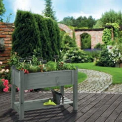 Hochbeet 'Premium', Ca. 113 X 59 X 84,5 Cm -Günstiges Gartenambiente Geschäft 0980250192 Koelles Beste Hochbeet Premium Vintage 4 114698