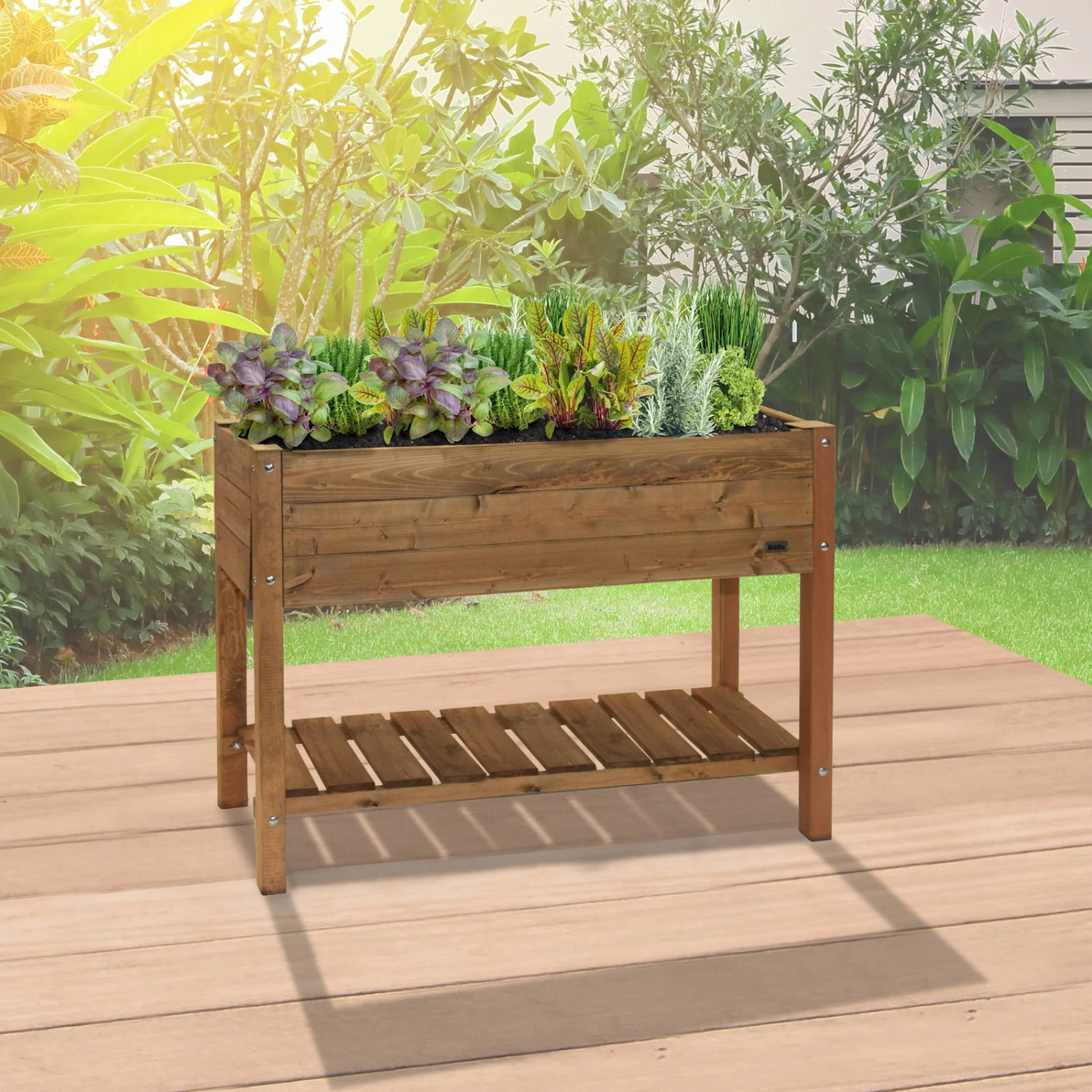 Kiefer-Hochbeet 'Paul' Inkl. Wurzeltuch, FSC®-Holz, Ca. 118 X 40 X 78 Cm 1 Kiefer-Hochbeet 'Paul' Inkl. Wurzeltuch, FSC®-Holz, Ca. 118 X 40 X 78 Cm