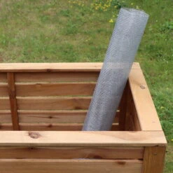 Hochbeetgitter, Stahl Verzinkt, 13 X 101,5 X 19 Cm -Günstiges Gartenambiente Geschäft 0980250200 Hochbeetgitter verzinkt 1 126013