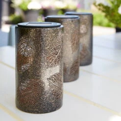 Solarleuchte Blatt, Antik Bronze, 9,0 X 9,0 X 15,3 Cm 7 Solarleuchte Blatt, Antik Bronze, 9,0 X 9,0 X 15,3 Cm -Günstiges Gartenambiente Geschäft 2950100547 Solar Lampe Blatt 4 90063