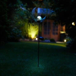 Solargartenstecker Mandala Moon, Blau, 17,5 X 6,0 X 85,0 Cm 5 Solargartenstecker Mandala Moon, Blau, 17,5 X 6,0 X 85,0 Cm -Günstiges Gartenambiente Geschäft 2950100555 Solar Gartenstecker Mandale Moon blau 9 90069