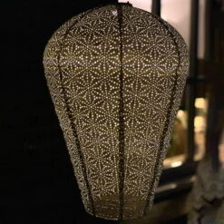 Solarlaterne 'Balloon XL', Helltaupe, Ø 35 X 50 Cm -Günstiges Gartenambiente Geschäft 2950100686 Balloon XL Light Taupe 1 105802