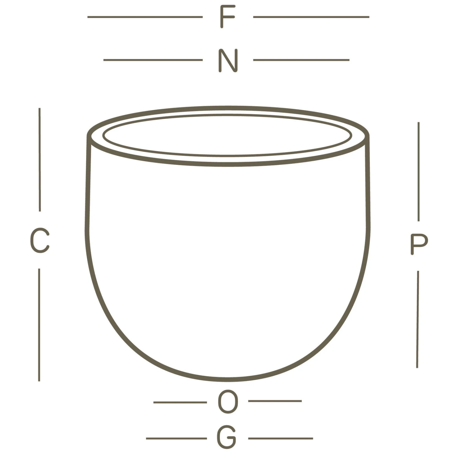 Pflanzkübel Etria Terra, Ø 24 X H 20 Cm 2 Pflanzkübel Etria Terra, Ø 24 X H 20 Cm – Bild 2