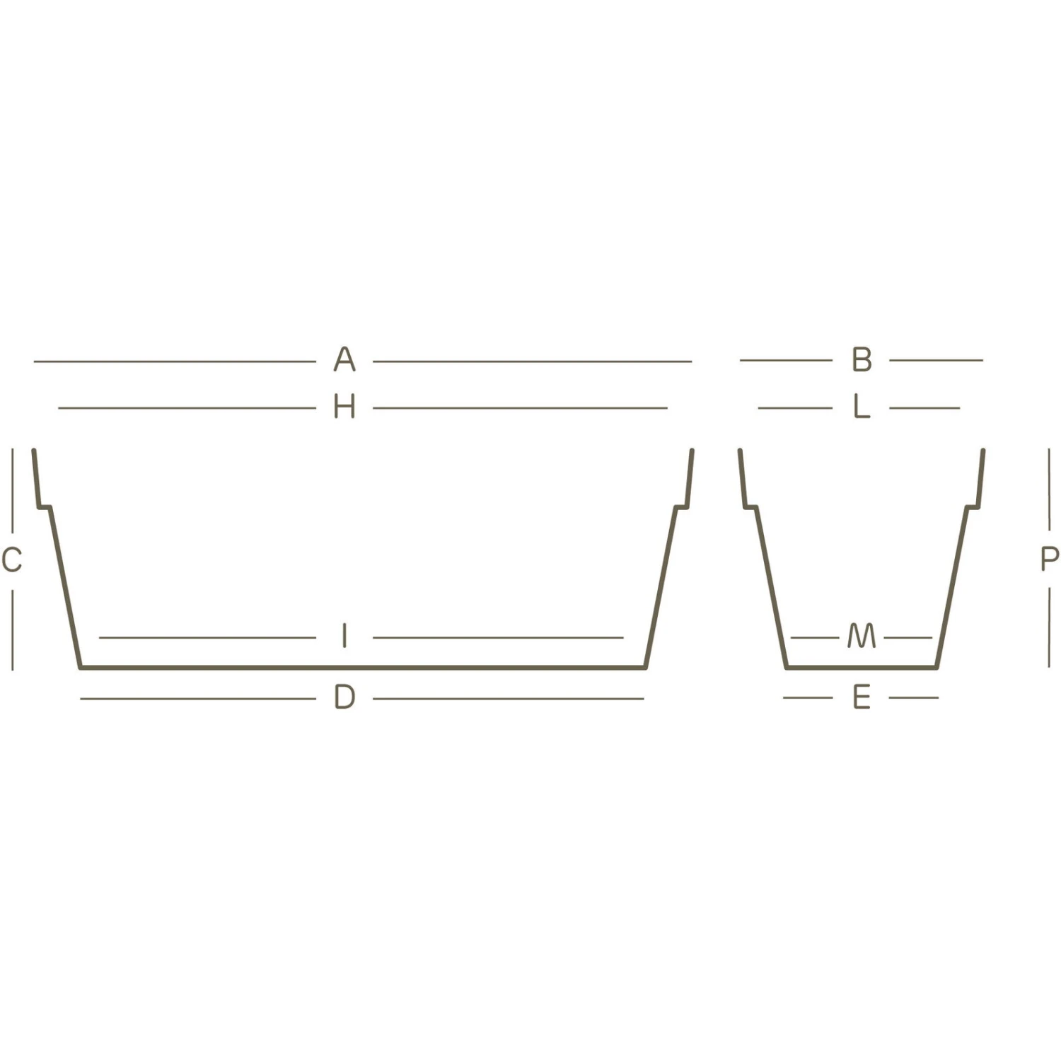 Euro 3 Plast Pflanzkübel Mitu Pac Mit Loch, Anthrazit 2 Euro 3 Plast Pflanzkübel Mitu Pac Mit Loch, Anthrazit – Bild 2