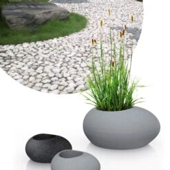 Pflanzstein Flow, Stony Black, L 48 X B 38 X H 23 Cm 7 Pflanzstein Flow, Stony Black, L 48 X B 38 X H 23 Cm -Günstiges Gartenambiente Geschäft 3210103633 3210103634 3210103635 3210103636 Pflanzstein Flow stony black grey 55927 1