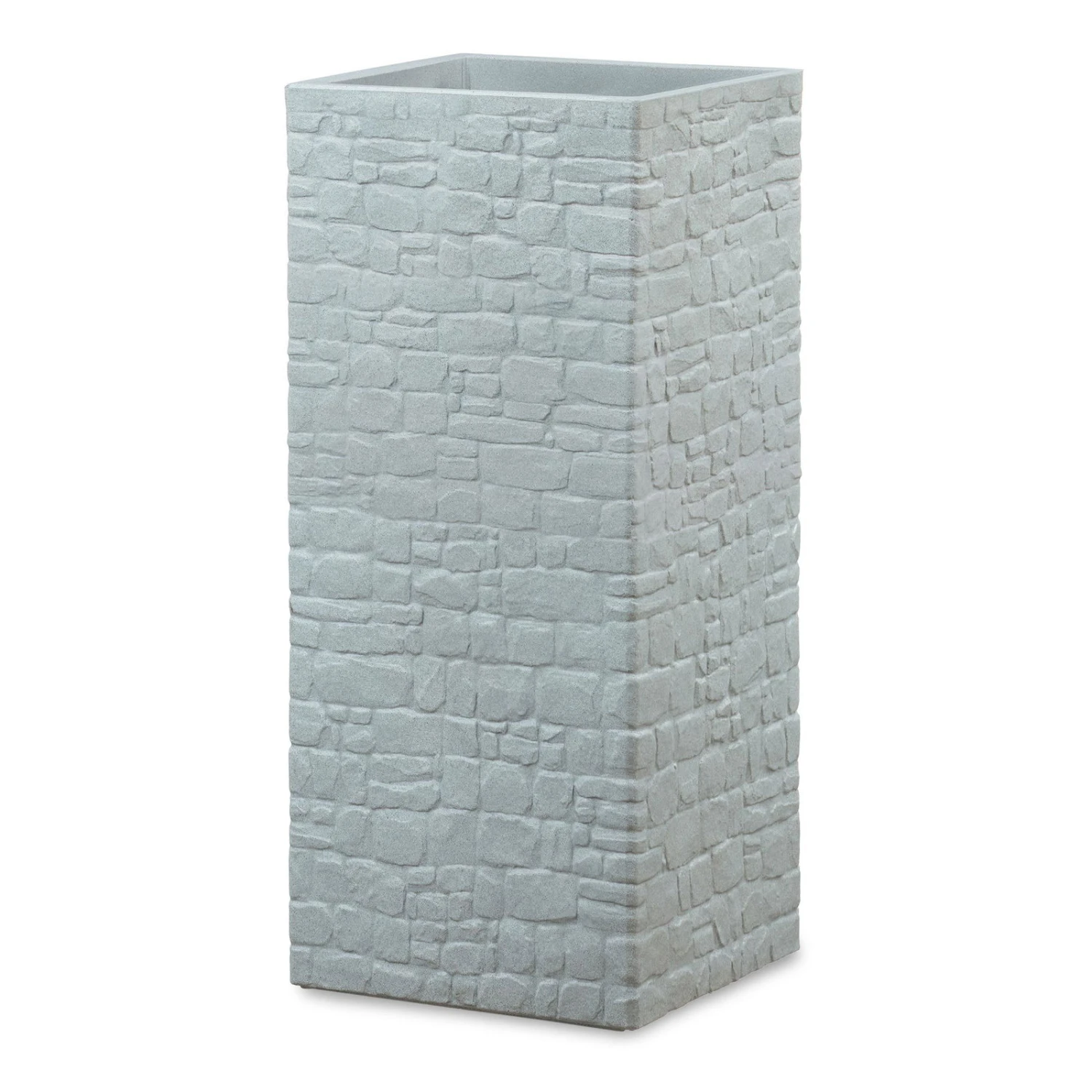 Pflanzgefäß 'Muretto High', Grau, L 26 X B 26 X H 60 Cm 1 Pflanzgefäß 'Muretto High', Grau, L 26 X B 26 X H 60 Cm