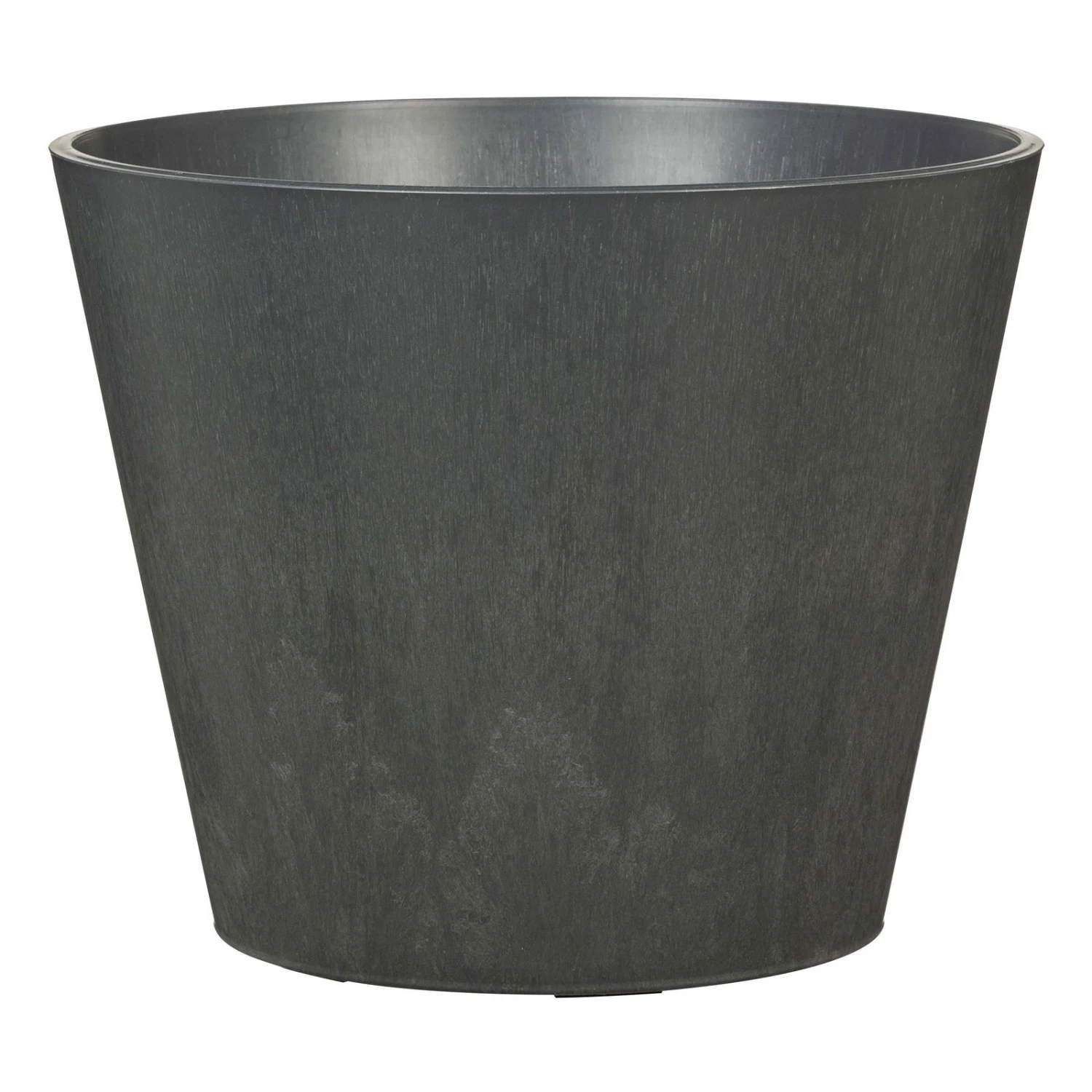 Pflanzgefäß 'Purista' Mit Reservoir, Rund, Carbon, Dunkelgrau, Kunststoff 1 Pflanzgefäß 'Purista' Mit Reservoir, Rund, Carbon, Dunkelgrau, Kunststoff