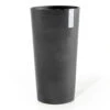 Pflanzgefäß 'Amsterdam Midi', Dunkelgrau, Ø 34 X H 66 Cm
