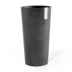 Pflanzgefäß 'Amsterdam Midi', Dunkelgrau