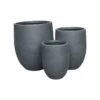 Kölle Pflanzgefäß "Dongola" In Granit, Aus Clayfibre, Frostsicher, Leicht