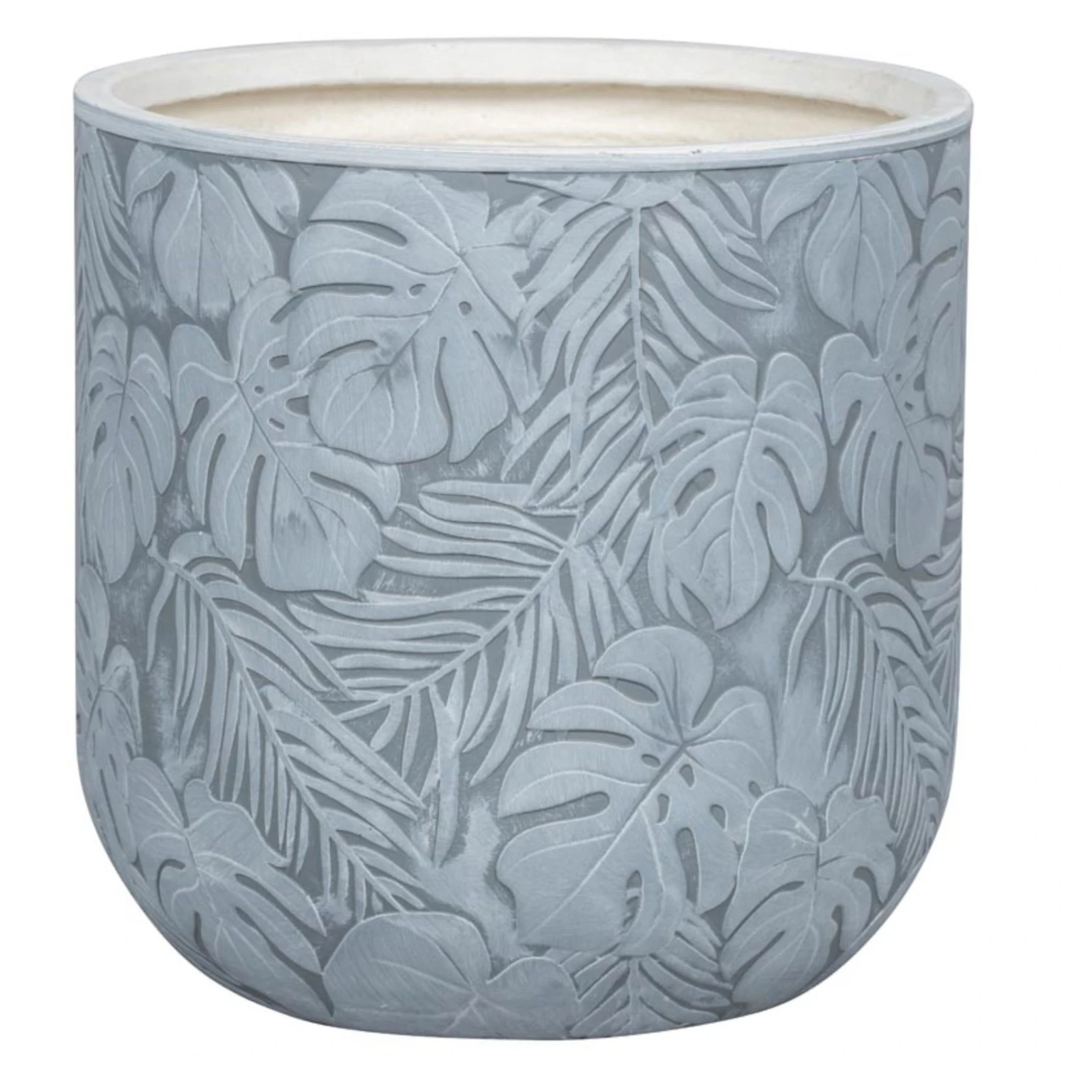 Pflanzgefäß 'Chester 08', Hellgrau 1 Pflanzgefäß 'Chester 08', Hellgrau