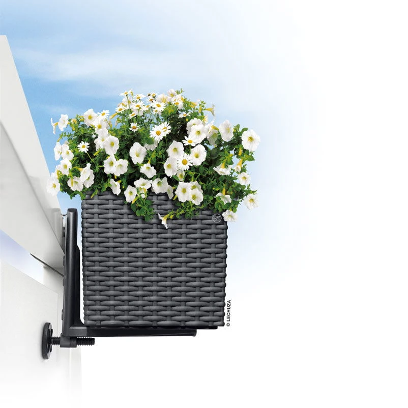 LECHUZA Balconera Cottage, Granit, 50 X 19 X 19 Cm – Bild 6