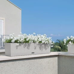 Lechuza 'Balconera Cottage 80', Schwarz, 79 X 19 X 19 Cm -Günstiges Gartenambiente Geschäft 3230101165 Balconera Cottage 80 3 103364