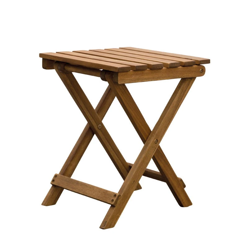 Klapphocker/Beistelltisch "France", FSC®-Akazienholz, Ca. 35 X 35 X 45 Cm 1 Klapphocker/Beistelltisch "France", FSC®-Akazienholz, Ca. 35 X 35 X 45 Cm