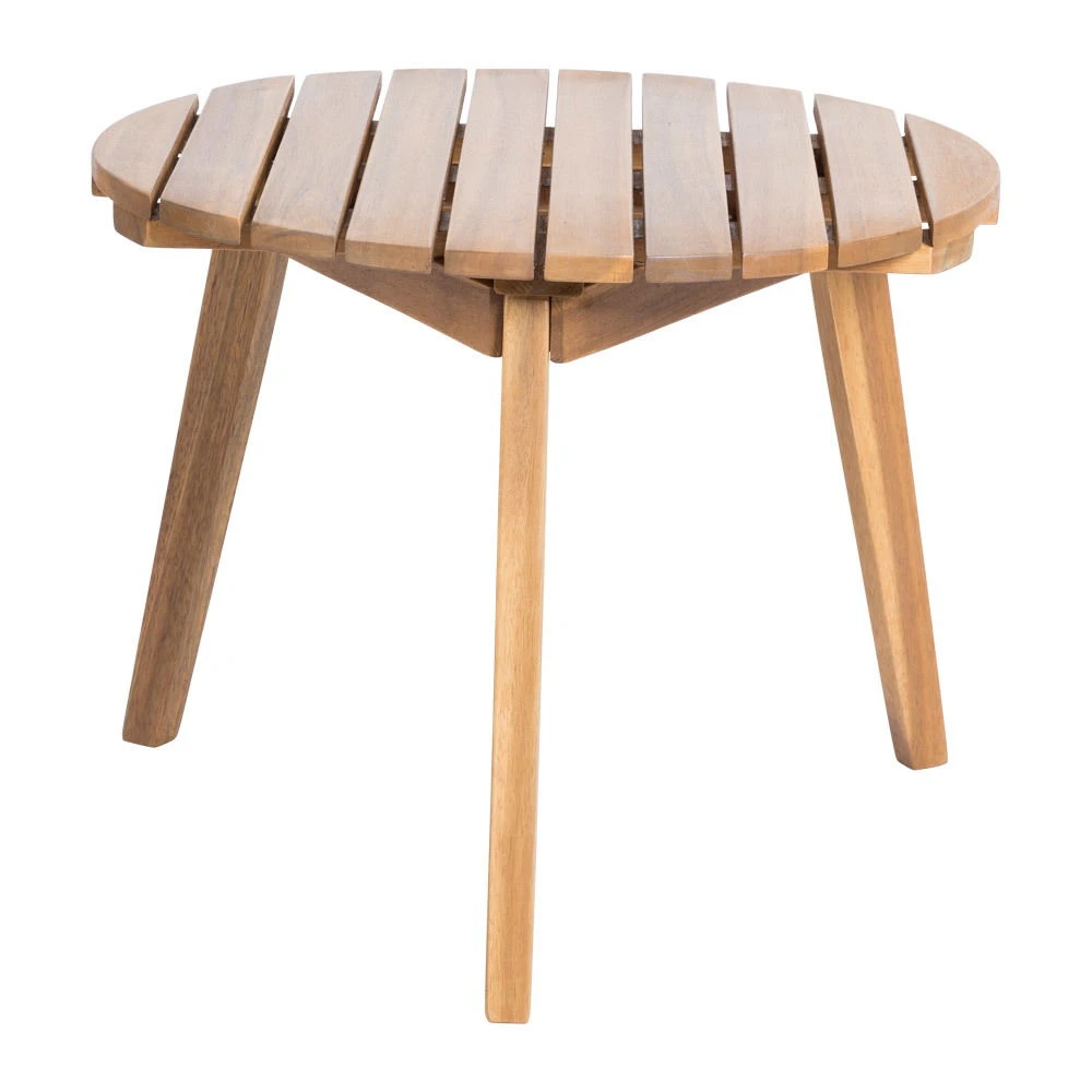 Hocker/Beistelltisch FSC®-Akazienholz Rund Ø Ca. 50 Cm, Höhe 40 Cm 2 Hocker/Beistelltisch FSC®-Akazienholz Rund Ø Ca. 50 Cm, Höhe 40 Cm – Bild 2