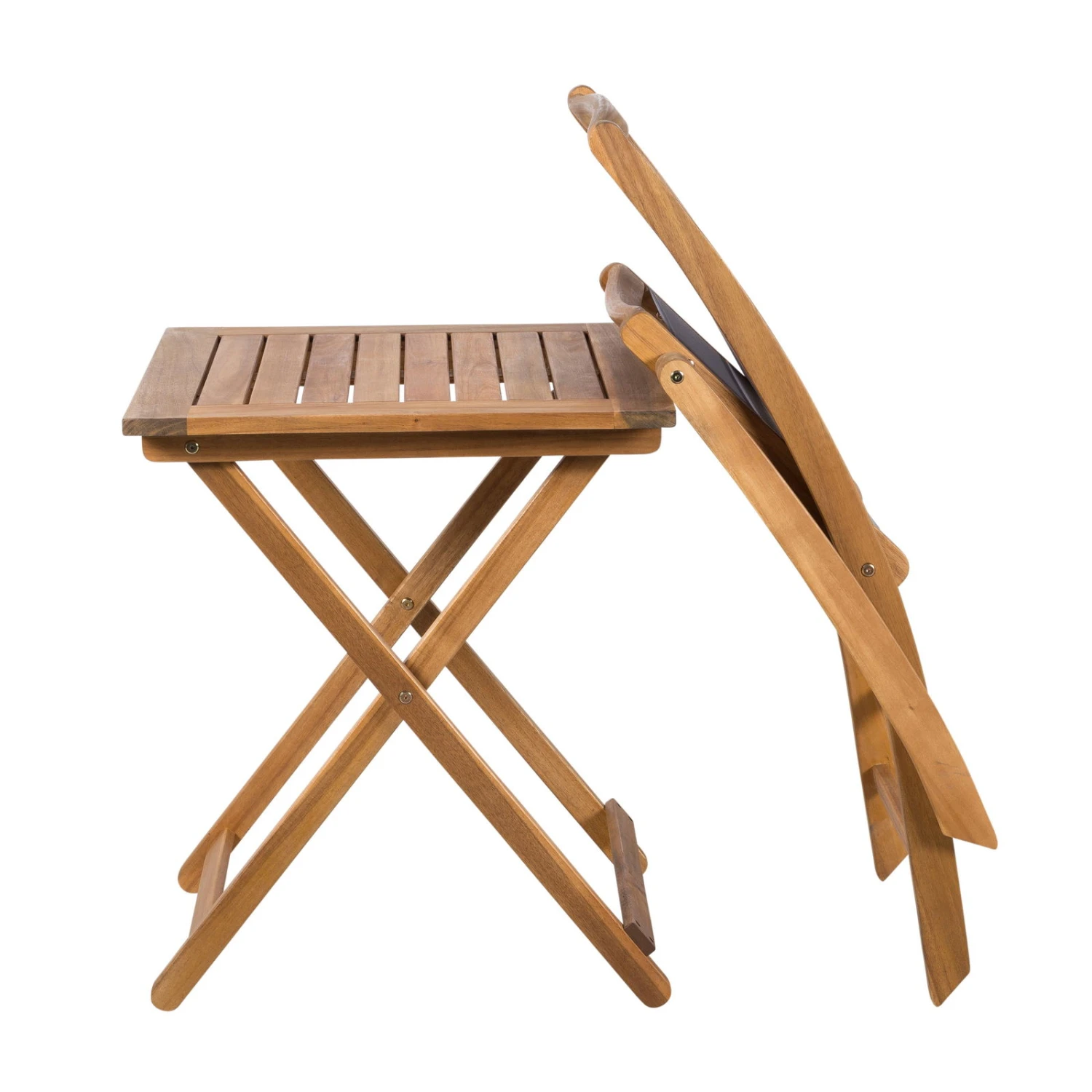 Balkonset „Balkonien“ Aus Akazienholz, 3-teilig, Silbergrau 7 Balkonset „Balkonien“ Aus Akazienholz, 3-teilig, Silbergrau – Bild 7