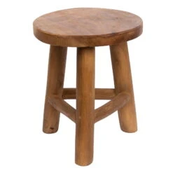 Günstiges Gartenambiente Geschäft -Günstiges Gartenambiente Geschäft 3910201602 3910201632 Wurzelholz Hocker light Wax 2 106526 1