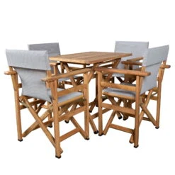 Holz-Regiesessel 'Matera' -Günstiges Gartenambiente Geschäft 3910201636 Holz Regiesessel Matera Textilen grau 12 102297